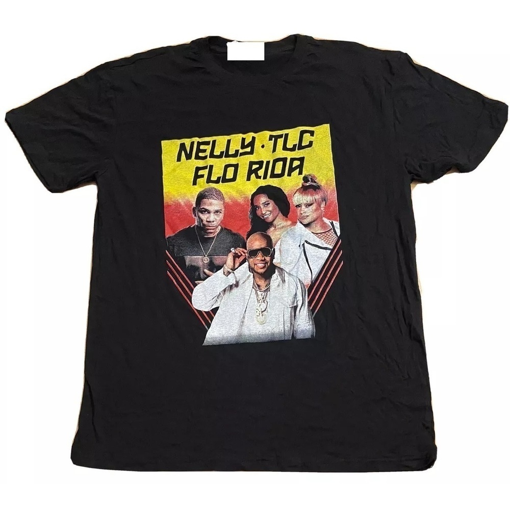 NELLY TLC 2019 Concert Retro Music Fan Flo Rida Unisex T-Shirt